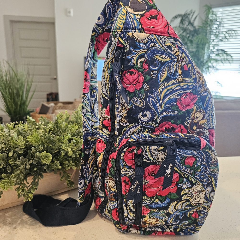 Vera Bradely Vera Bradley Sling Bag In Belle and The Beast Disney Spring